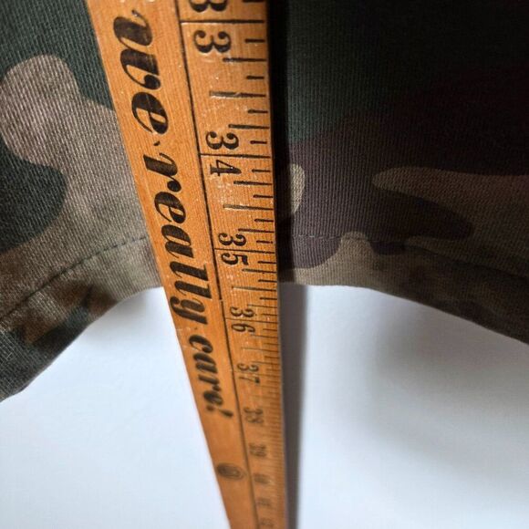 EUC ADIDAS MOCK NECK CAMO BODYCON T SHIRT DRESS SIZE M - Picture 15 of 15